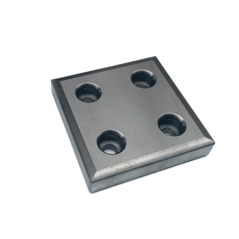 Wartungsfreie Gleitplatte, Stahl mit Sintergleitfläche