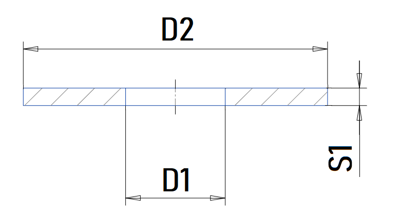 Auflagescheibe für Schraubendruckfedern