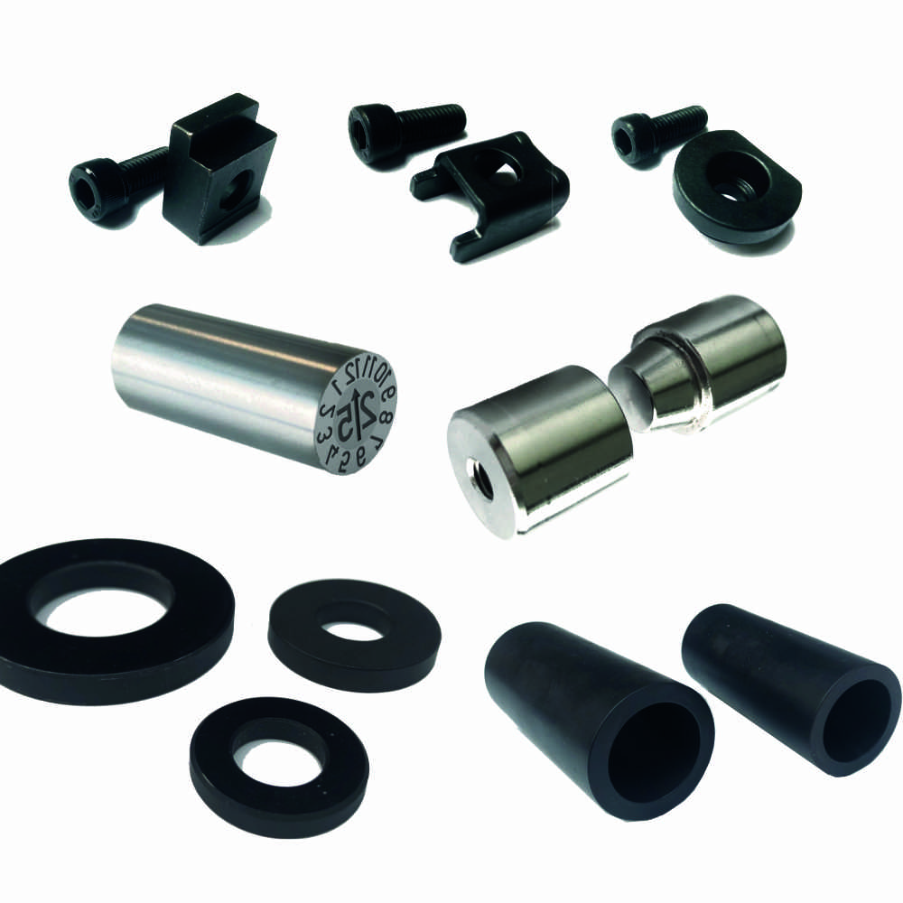 Zubehör für Normalien und wartungsfreie Gleitelemente Haltestücke, Halteringe